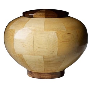 Urnas de cremación de cenizas de acabado natural para equipo de servicio de entierro funerario de forma personalizada urnas de cremación de cenizas para adultos - Product Image 1