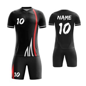 Uniforme de Fútbol Personalizado con Logotipo, Transpirable, de Secado Rápido, Manga Corta, Ropa de Fútbol de Alta Calidad 2023 - Product Image 2