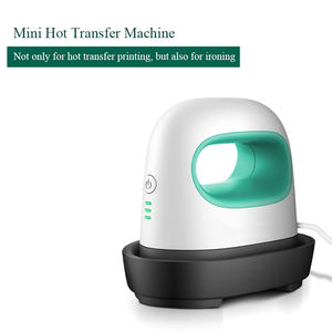 Mini presse à chaud semi-automatique portable neuve 4x2 pouces pour t-shirts, chaussures, chapeaux, casquettes 110V/220V - Product Image 2