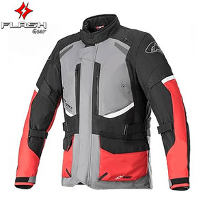Chaqueta de Motocicleta Impermeable Unisex FLASH GEAR de Poliéster/Cuero, Manga Larga, Protección para Todo Clima, Transpirable y Resistente al Viento - Product Image 4