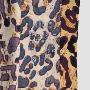 Seamless Tiger Leopard Print Flex <b>Underwear</b> High-Low G-<b>String</b> Thin Spandex/Nylon Antibacterial Bonded Laser Cutting Logo - Product Image 4