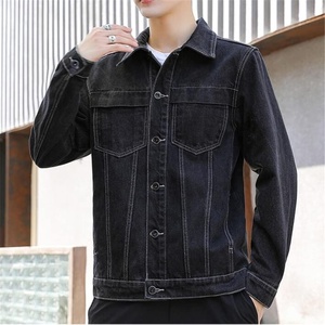 Chaqueta Vaquera Casual de Alta Calidad para Hombre, Estilo Urbano, con Logotipo Personalizado, Transpirable y de Secado Rápido para Primavera - Product Image 4
