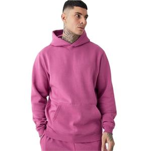Sudadera con capucha básica para hombre, suave, de forro polar, cómoda, informal, para uso diario, estilo urbano, de corte holgado, para invierno - Product Image 1