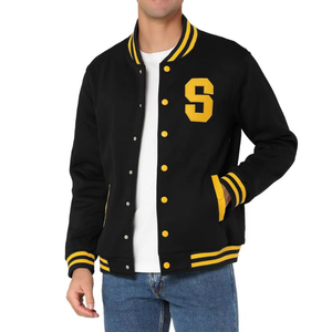Chaquetas universitarias Letterman para hombre, chaqueta de béisbol universitaria con sublimación personalizada para hombre, chaqueta de béisbol universitaria para hombre - Product Image 3