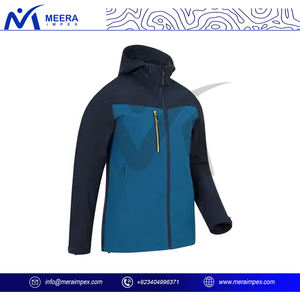 Veste Softshell Chaude et Respirante pour Hommes Veste Tactique de Randonnée Extérieure Imperméable Coupe-Vent pour Hommes Manteau Décontracté d'Hiver Vêtements d'Extérieur - Product Image 3