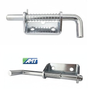 Pestillo de Perno con Resorte Versátil para Puertas y Recintos - Product Image 1