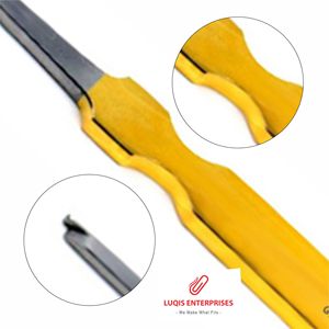 Osteotome nasal micro avec garde arrondie, instrument chirurgical ORL, acier inoxydable de qualité médicale, outil de précision pour les os - Product Image 4