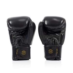 Gants de boxe de style Fairtex avec logo personnalisé poignées en cuir de haute qualité en tailles de 8oz 12oz 16oz 14oz pour l'entraînement et le sport en plein air - Product Image 3