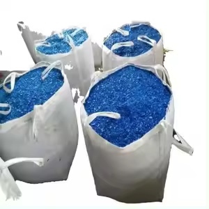 Blue Cylinder <b>Plastic</b> <b>Drum</b> Chemical Resistance General Grade Blow Molding Recycled <b>Plastic</b> - Product Image 3