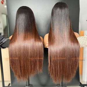 Perruque couleur pointe brune os droit brut extensions de cheveux humains vietnamiens pleine longueur 6 ''-32'' haute qualité pour les femmes - Product Image 3