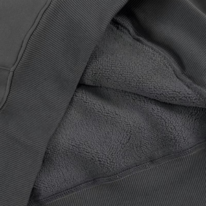 Sweat à capuche surdimensionné pour hommes du fabricant 500g coton épais Logo personnalisé impression bouffante de haute qualité style 3D pull lourd à capuche - Product Image 3