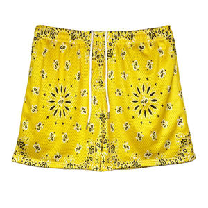 Shorts de basketball pour hommes XELENT UNIFORM, logo personnalisé, impression par sublimation intégrale, maille simple couche en spandex/polyester, taille élastique - Product Image 4