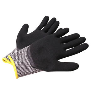 Guantes de seguridad mecánicos de vendedor superior Guantes de mano de trabajo anticorte resistentes a cortes Guantes de seguridad mecánicos de ajuste manual - Product Image 3