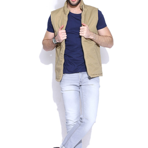 Chaleco acolchado sin mangas de invierno de alta calidad, chaqueta con logotipo personalizado, chalecos Acolchados transpirables cómodos con burbujas para hombre, personalizados - Product Image 4