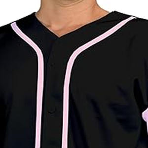 Vêtements de baseball et de softball personnalisés de haute qualité, transfert thermique, personnalisable, logo de maillot de baseball personnalisé, nom, taille plus, séchage rapide - Product Image 2