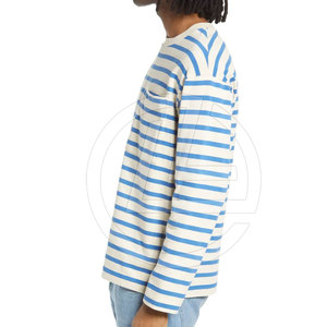 Camisa de manga larga para hombre, holgada, informal, ligera, transpirable, 100% tela de lona de algodón - Product Image 3