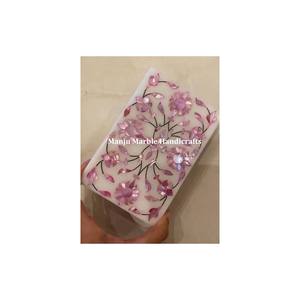 Nouvelle marque faite à la main traditionnelle classique fantaisie marbre incrustation boîte mère perle coquille de mer Design Floral bijoux personnalisables - Product Image 6