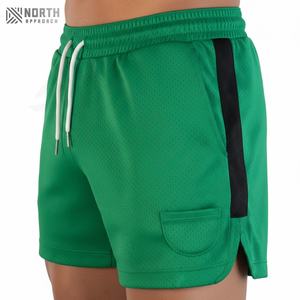 Pantalones Cortos Deportivos de Verano con Logotipo Personalizado para Hombre, 100% Algodón, para Atletismo, Entrenamiento, Gimnasio, Diseño Sólido, Verifique el Precio, Pantalones Cortos de Verano para Hombre - Product Image 5