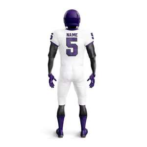 Service OEM Maillot de football américain Design unique personnalisé avec qualité durable Respirant et taille Plus Caractéristiques Meilleur prix - Product Image 1