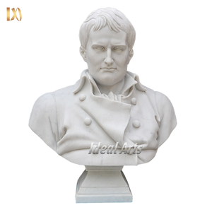 Sculpture de <span class=keywords><strong>buste</strong></span> de <span class=keywords><strong>Napoléon</strong></span> César en marbre noir de haute qualité pour la décoration de bureau à domicile - Product Image 5