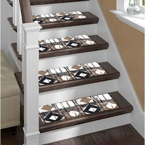 <b>Navy</b> <b>Blue</b> Printed <b>Rug</b>: Modern, Easy To Clean, Machine Washable,Goblen - Product Image 3