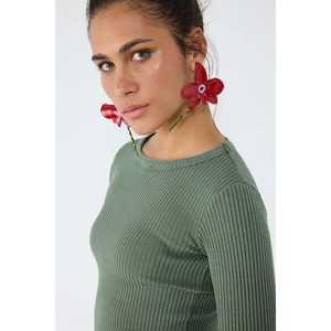 Camiseta de Manga Larga con Lavado Ácido - Product Image 5