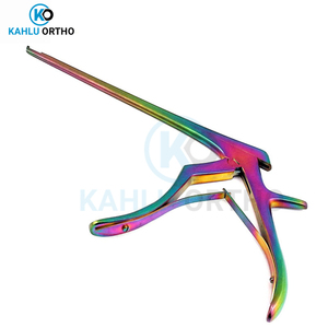Dispositivo quirúrgico ortopédico Manual KAHLU de acero inoxidable multicolor de alta calidad del mejor proveedor Kerrison Rongeur45 Dergree - Product Image 2