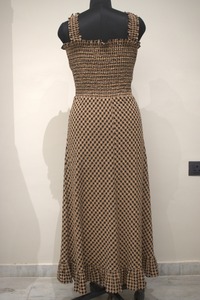 Eleanor Robe Maxi sans manches pour adultes Élégante toutes saisons Spaghetti Strap Natural Waistline Straight Summer 100% Cotton - Product Image 2