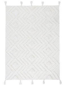 Couvertures marocaines Jacquard Boho personnalisées tissées à la main pour décorations de maison et d'hôtel motif brodé - Product Image 6