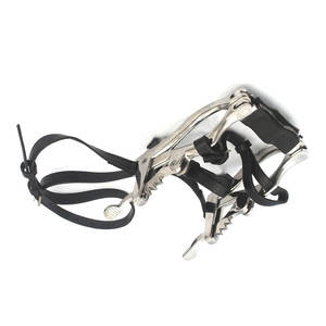 Vétérinaire Cheval Bouche Spéculum Dentaire Gag En Acier Inoxydable Equine Dispositif Dentaire Réglable À Cliquet Culotte Examen Oral - Product Image 4