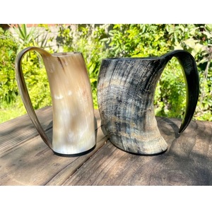 Mug cornes à boire de style médiéval Viking, parfait pour le cosplay, l'utilisation traditionnelle et les fêtes - Product Image 2