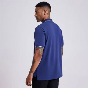 Moda Casual verano nuevo diseño hombres Polo camiseta hombres cuello alto Polo camisa manga corta Polo camisa nueva ropa - Product Image 3