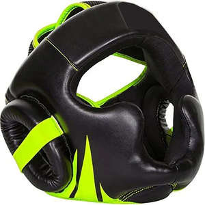 Protector de Cabeza para Boxeo, Color Negro y Verde, Personalizado, de la Más Alta Calidad, Nuevo, al Por Mayor, del Mejor Proveedor - Product Image 1