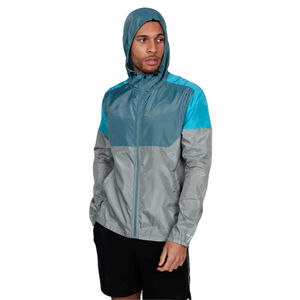 Veste de pluie unisexe décontractée, style unique, personnalisable par le fabricant, imperméable, coupe-vent, avec fermeture éclair, couleur unie, service OEM, collection printemps - Product Image 6