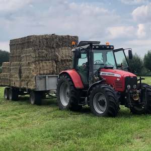 Tracteurs à roues de ferme Mas-sey Fergu-son Xtra Mf1004 100hp 4x4wd avec petit mini tracteur compact tracteur agricole - Product Image 4