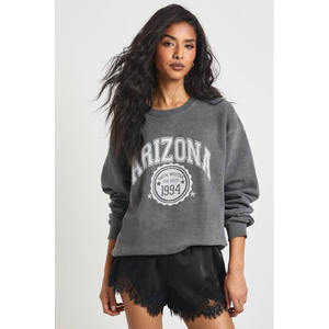 Sudaderas con Capucha Gruesas de Algodón 100% Casuales y Holgadas al por Mayor, Sudaderas con Capucha Suaves y Duraderas para Mujer - Product Image 1