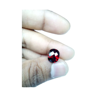Batu Permata Garnet Merah Berkualitas Tinggi 100% Alami, Potongan Checkerboard Cushion, Batu Semi Mulia Lepas Untuk Pembuatan Perhiasan