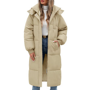 Long <b>Winter</b> Parka <b>Coat</b> for Women Jacket Breathable <b>Padded</b> Warm Thicken <b>Ladies</b> <b>Coats</b> Parka Women's Jackets - Product Image 4