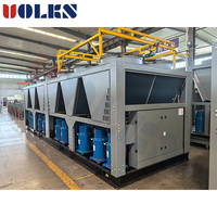 100 tonnes 200 tonnes RT TR refroidisseur pompe à chaleur air-eau refroidisseur avec compresseur Copeland 380V pour climatiseur