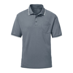 Polo informal de manga corta de verano para hombre, Camiseta de cuello roscado a la moda de oficina, camiseta Polo transpirable para hombre, ropa para hombre - Product Image 5