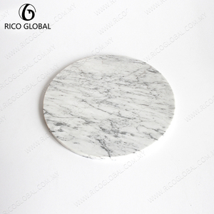 Plato Redondo Negro Plano RICO GLOBAL, Diseño Minimalista, Vajilla Duradera, Color Sólido, Estilo Moderno - Product Image 5