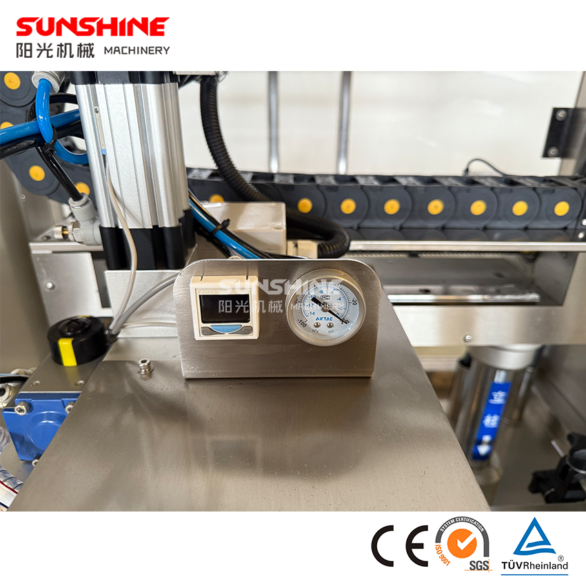 automatic vacuum capping machine for glass jar