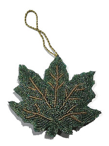 Ornement d'arbre de Noël en velours rose brodé perlé suspendu à la main pour les cadeaux de vacances élégant arbre de Noël suspendu - Product Image 4