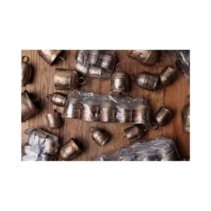 Cencerros Vintage de alta calidad hechos a mano campana de vaca de hierro para cabra camello Toro caballo oveja elefante por decoración IMPEX - Product Image 4