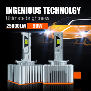 หลอดไฟหน้า LED สำหรับรถยนต์หลอดไฟซีนอน D4S D3S D2S ชุด D หลอดไฟซีนอนติดตั้งง่ายติดตั้งง่าย D1S - Product Image 5