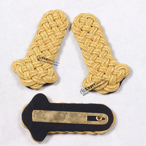 Planches d'épaule de cérémonie Lord Lieutenant avec finition enduite Accessoires de cordon EPAULETTE élégants - Product Image 4