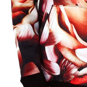 Sweat à capuche zippé avec broderie de toile d'araignée pour homme et femme, style décontracté hip-hop, sublimation - Product Image 6