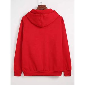 2024 hombres Casual sólido manga larga holgada ropa de calle sudaderas con capucha Top hombres sudaderas hombro caído bordado técnica suelta - Product Image 3