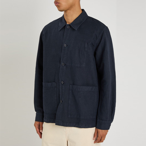 <span class=keywords><strong>Camicia</strong></span> <span class=keywords><strong>Oversize</strong></span> da Uomo 100% Cotone con Pieghe sui Polsini con Bottoni, Colore Personalizzabile, <span class=keywords><strong>Giacca</strong></span> Overshirt da Uomo - Product Image 4