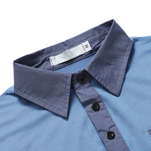 เสื้อโปโลแขนสั้นผ้าขนแกะเมอริโนสำหรับผู้ชายเสื้อถักแบบถักสำหรับใส่เล่นกอล์ฟไซส์ XL ฤดูร้อนออกแบบได้ตามต้องการ - Product Image 6